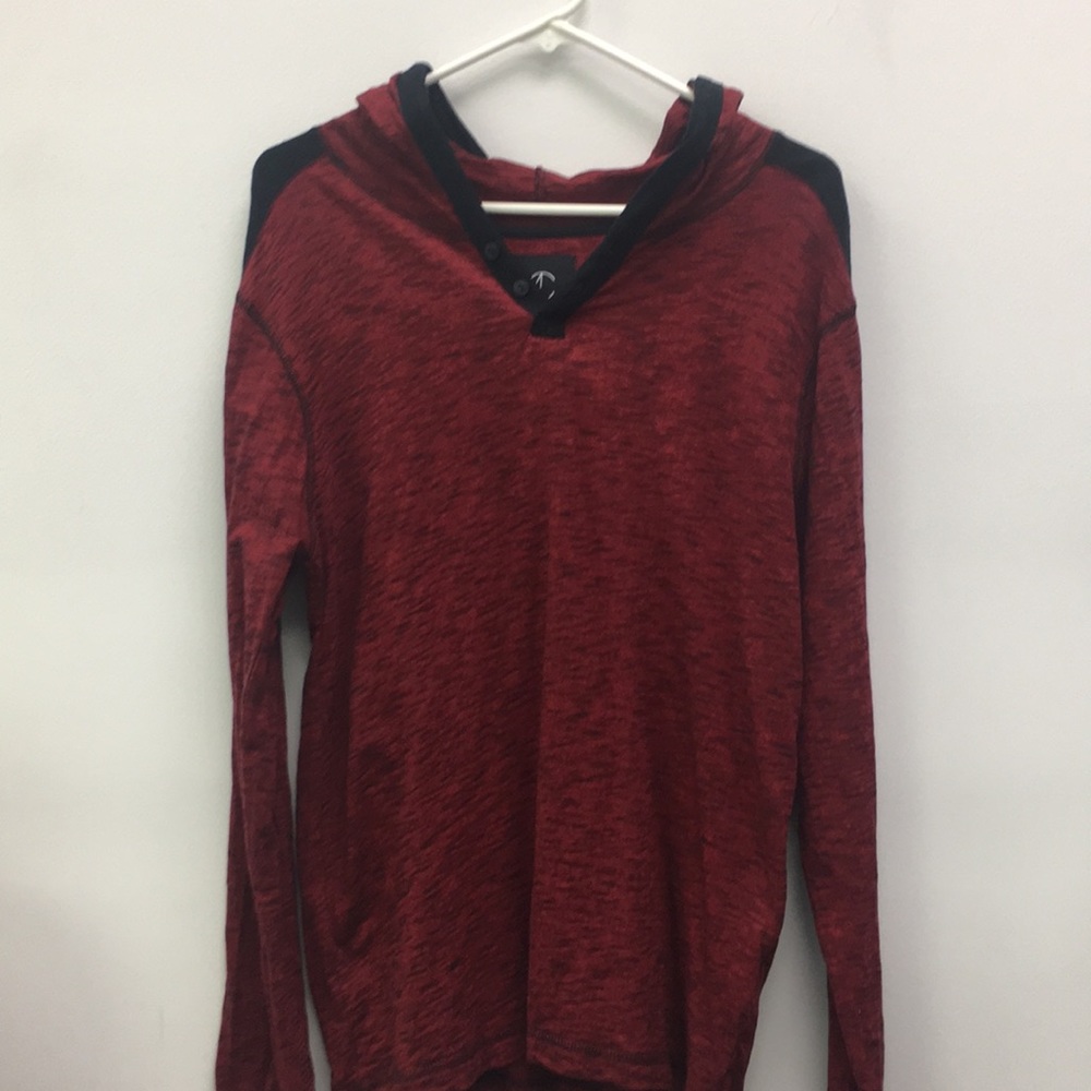 Young Men’s hooded knit top